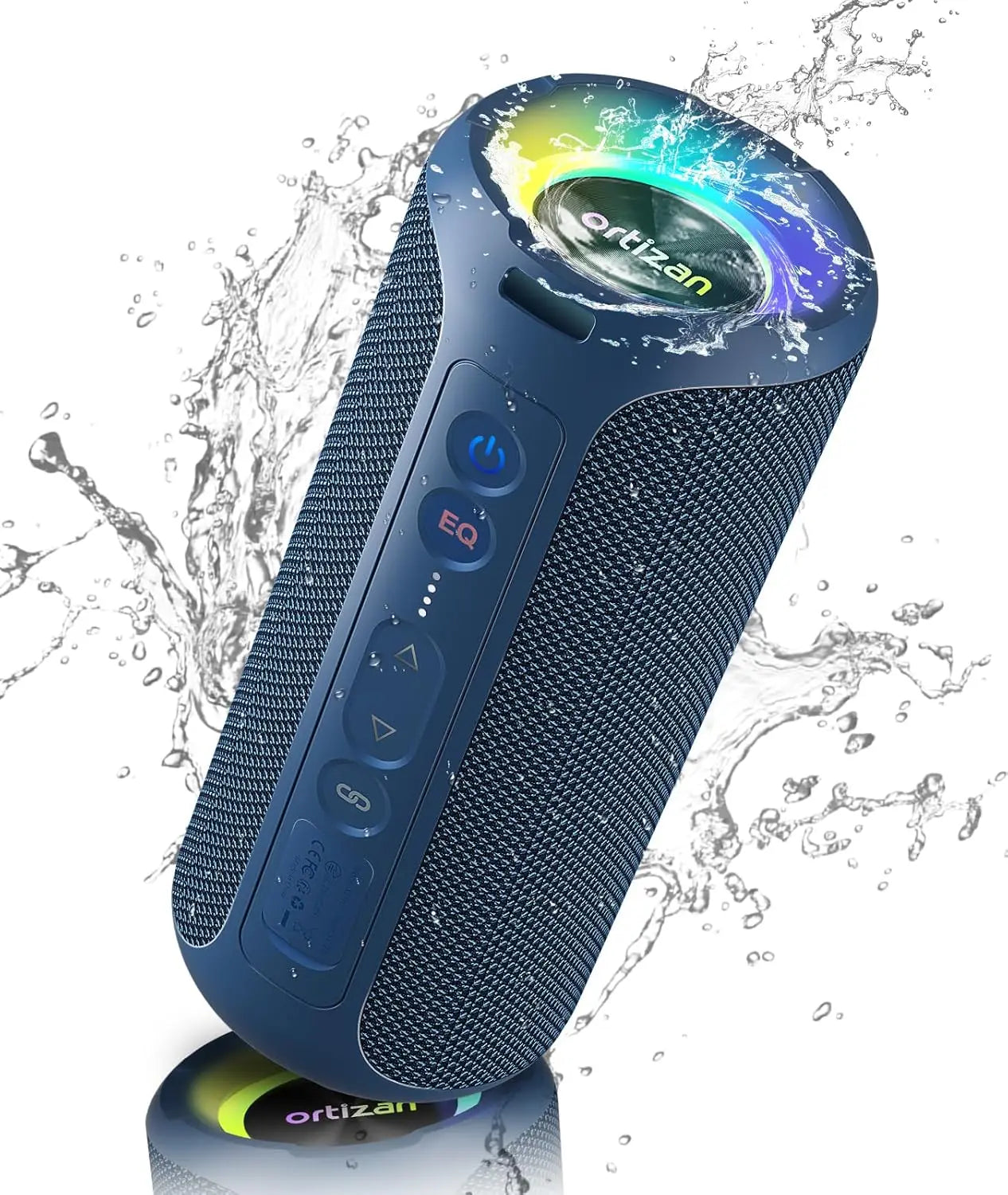 Ortizan X8 Pro 40W Portable Bluetooth Speaker | Waterproof & RGB Lights
