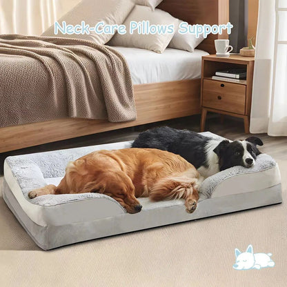 Waterproof Dog & Cat Bed Sofa Mat with Blanket