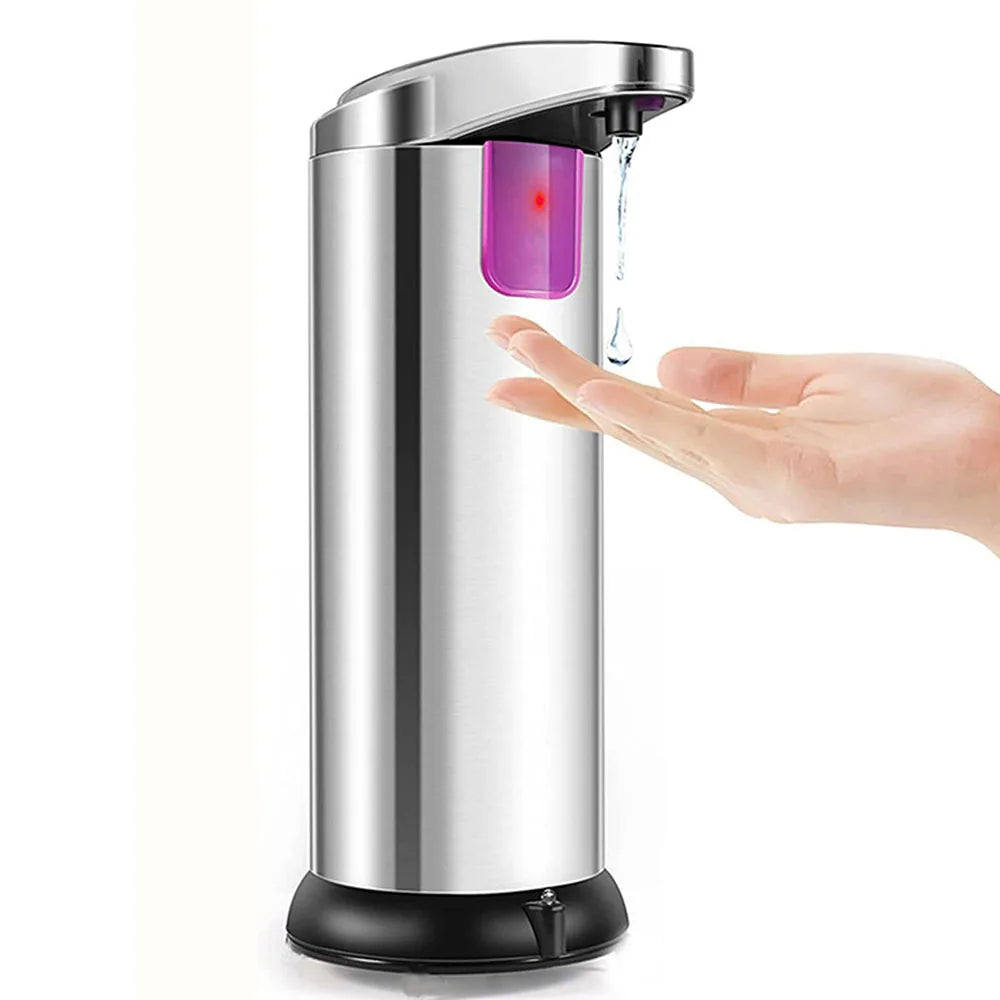 Smart Automatic Induction Soap Dispenser – Stainless Steel Foaming Container
