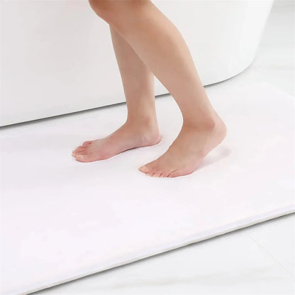 Non-Slip Silicone Bath Mat Quick Dry Bathroom Rug