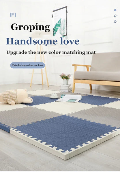 🧩 Baby Foam Puzzle Play Mat – Soft Educational Floor Carpet (8–16pcs, 30×1cm)