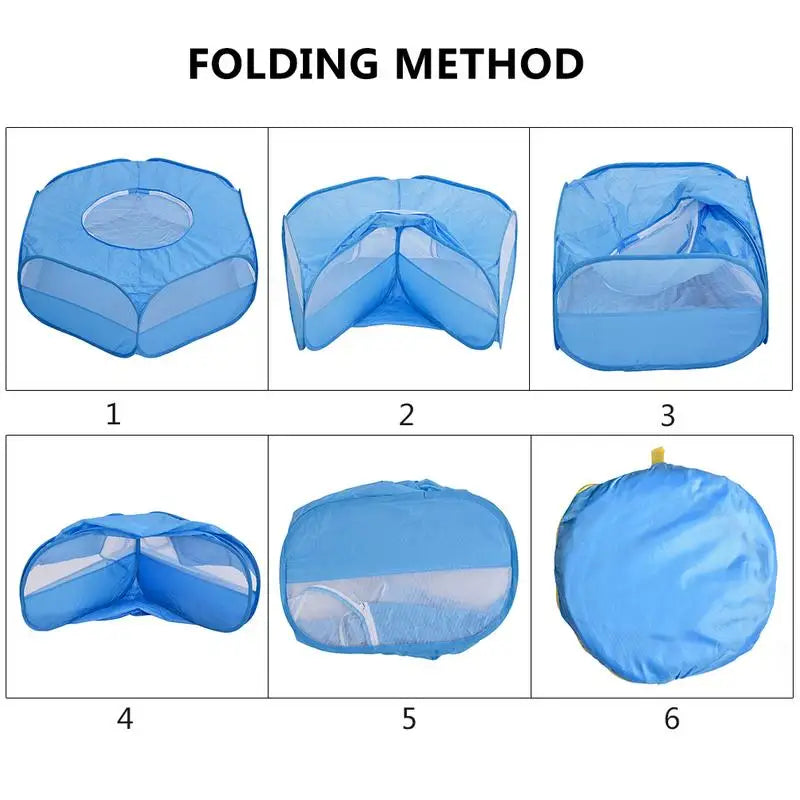 Portable Waterproof Pet Playpen – Breathable Rabbit Tent