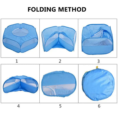 Portable Waterproof Pet Playpen – Breathable Rabbit Tent