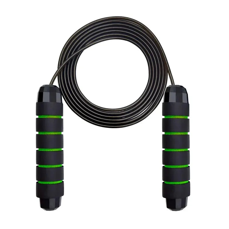 Adjustable Speed Jump Rope with Ball Bearings & Foam Handles