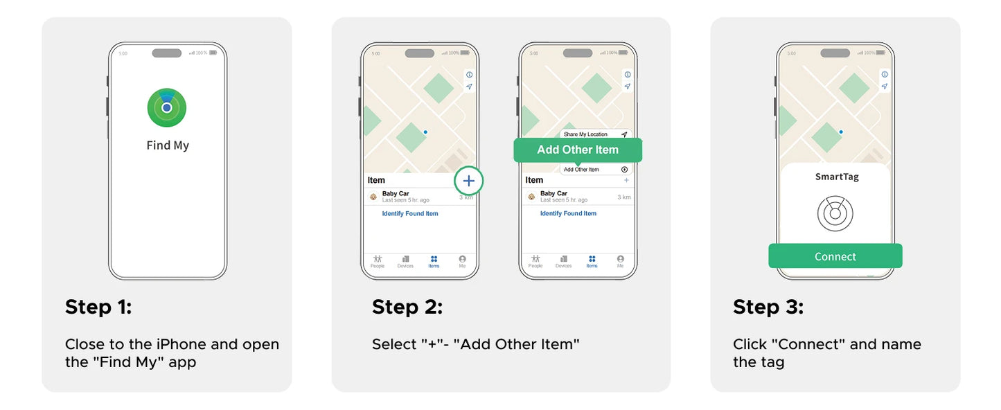 UGREEN SmartTrack Link Bluetooth GPS Tracker for Keys & Luggage