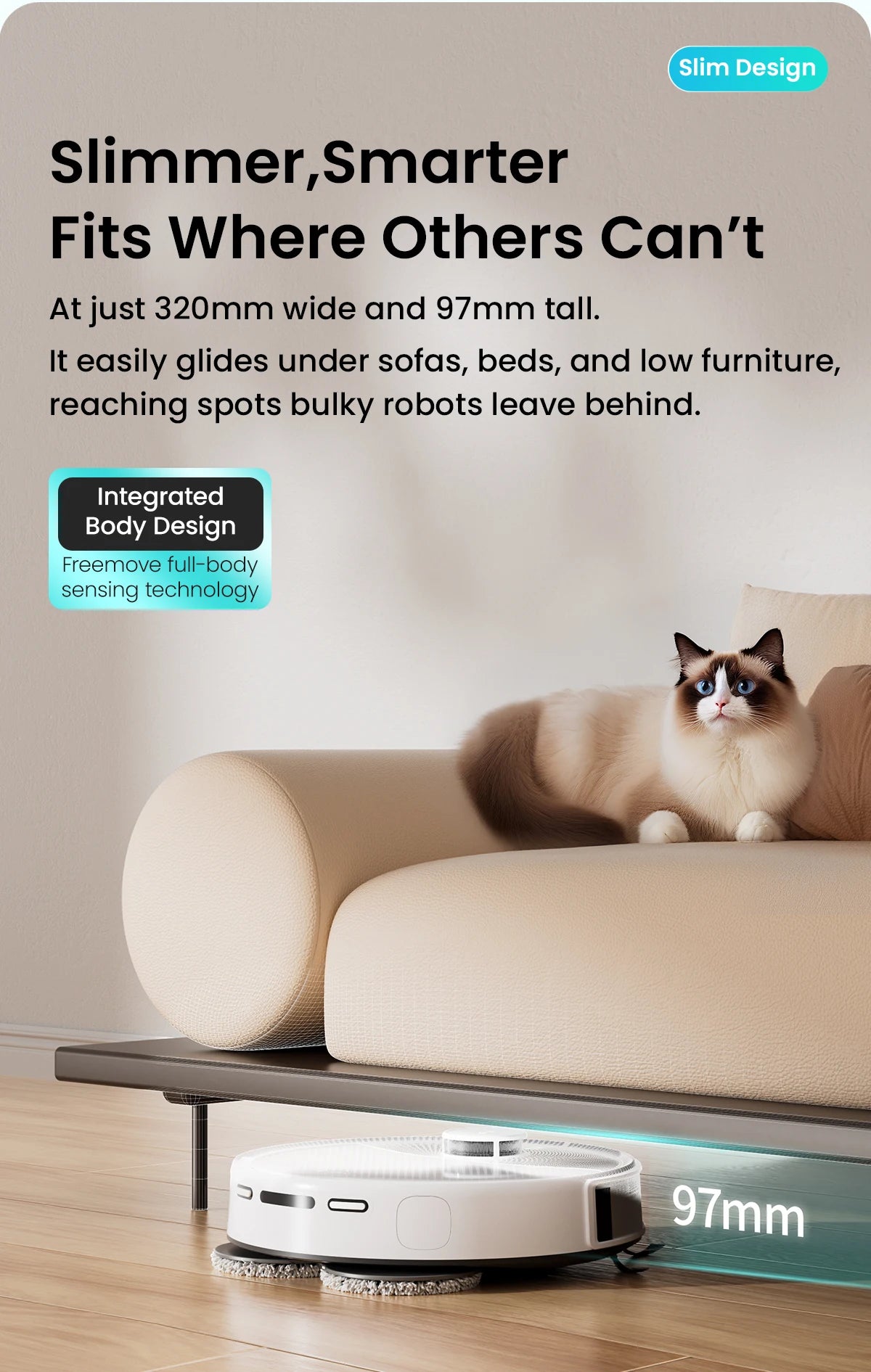 Lefant M3L Smart Robot Vacuum & Mop – 12000Pa Laser Mapping with Auto Wash & Dry Station