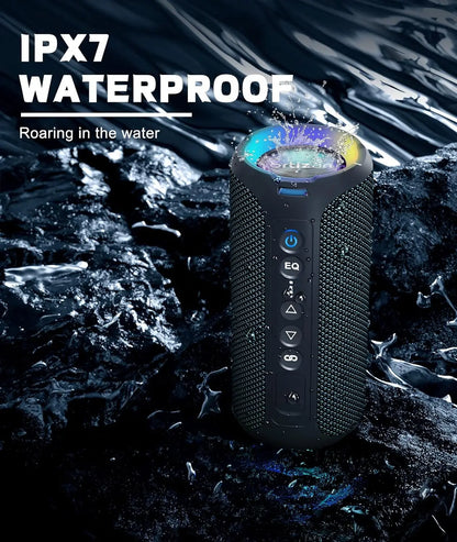 Ortizan X8 Pro 40W Portable Bluetooth Speaker | Waterproof & RGB Lights