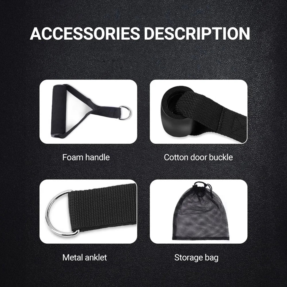 Resistance Bands Set 10-14PCS for Fitness & Muscle Training