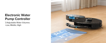 Lubluelu L20 Max Robot Vacuum & Mop – Smart LiDAR, Auto Mop Lift, 6000Pa Power