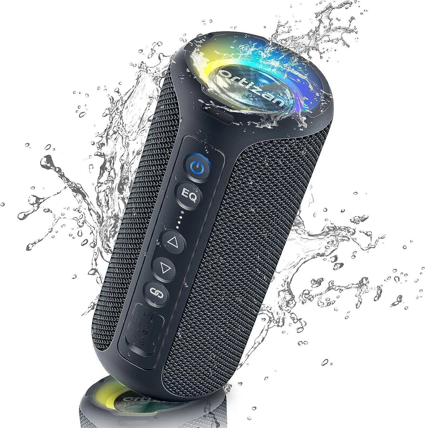 Ortizan X8 Pro 40W Portable Bluetooth Speaker | Waterproof & RGB Lights