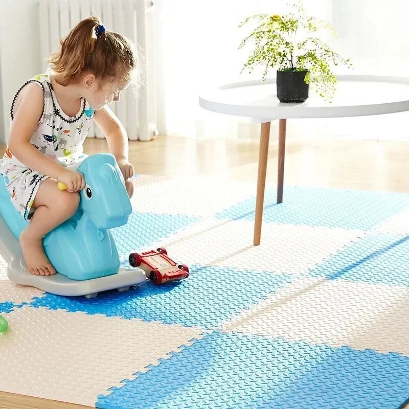 🧩 Baby Foam Puzzle Play Mat – Soft Educational Floor Carpet (8–16pcs, 30×1cm)