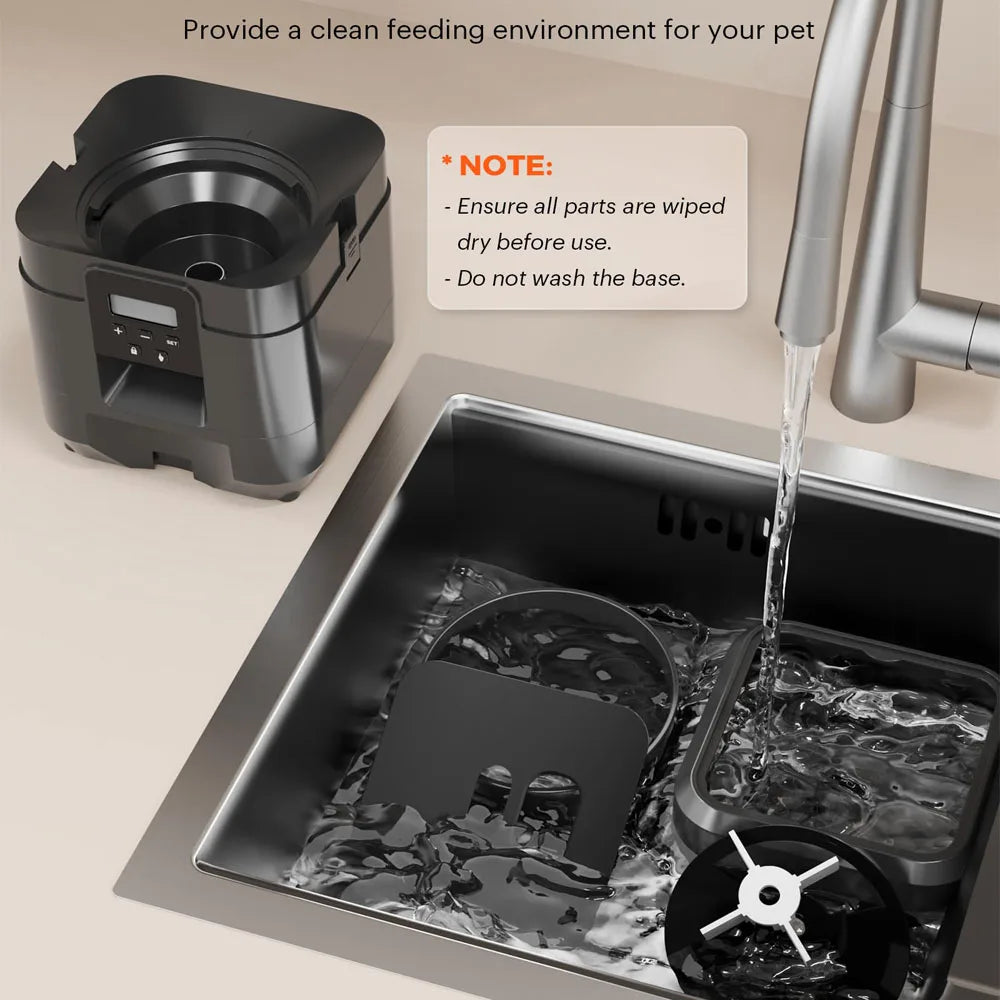 Smart Automatic Pet Feeder – Cat & Dog Food Dispenser