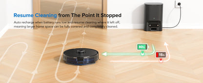 Lubluelu L15 Max 3-in-1 Robot Vacuum & Mop with 5500Pa Suction & Smart Mapping