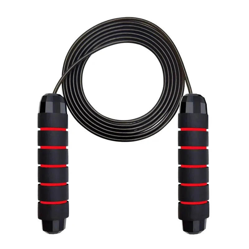 Adjustable Speed Jump Rope with Ball Bearings & Foam Handles