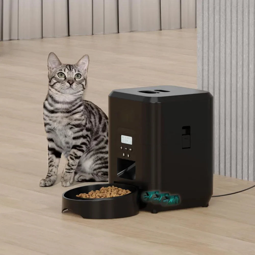 Smart Automatic Pet Feeder – Cat & Dog Food Dispenser