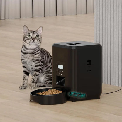 Smart Automatic Pet Feeder – Cat & Dog Food Dispenser