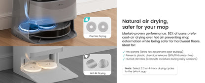 Lefant M3 Max Smart Robot Vacuum – 20000Pa LiDAR Cleaning for Pet Hair & Dust