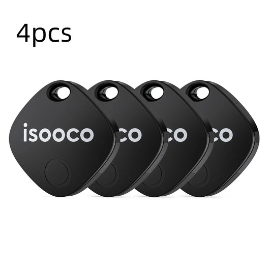 iSOOCO Mini Smart Bluetooth Tracker – Car, Wallet & Key Finder (iOS Find My)