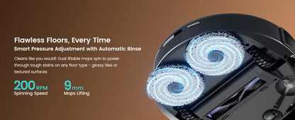 Lefant M3 Max Smart Robot Vacuum – 20000Pa LiDAR Cleaning for Pet Hair & Dust