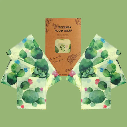 Organic Reusable Beeswax Food Wrap – Eco-Friendly Food Storage