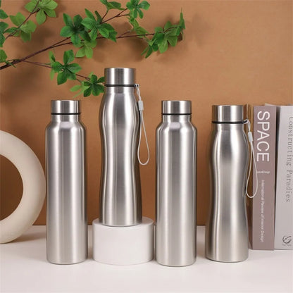 1000ml Stainless Steel Sports Water Bottle – Durable Metal Flask