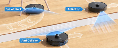 Lubluelu L15 Max 3-in-1 Robot Vacuum & Mop with 5500Pa Suction & Smart Mapping