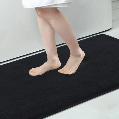 Non-Slip Silicone Bath Mat Quick Dry Bathroom Rug