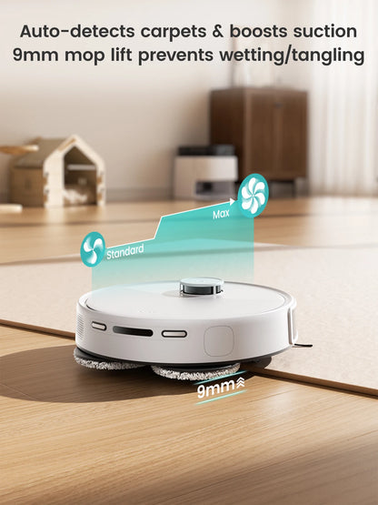 Lefant M3L Smart Robot Vacuum & Mop – 12000Pa Laser Mapping with Auto Wash & Dry Station