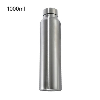 1000ml Stainless Steel Sports Water Bottle – Durable Metal Flask