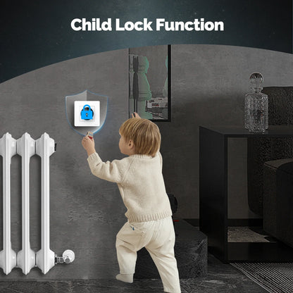 MOES Tuya ZigBee Smart Knob Thermostat – Compatible with Alexa & Google