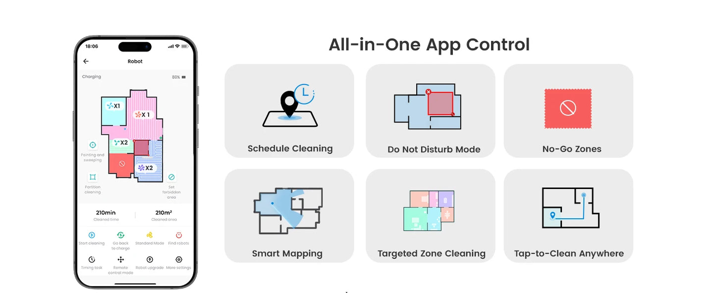 Lefant M3 Max Smart Robot Vacuum – 20000Pa LiDAR Cleaning for Pet Hair & Dust