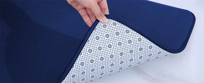 Non-Slip Silicone Bath Mat Quick Dry Bathroom Rug