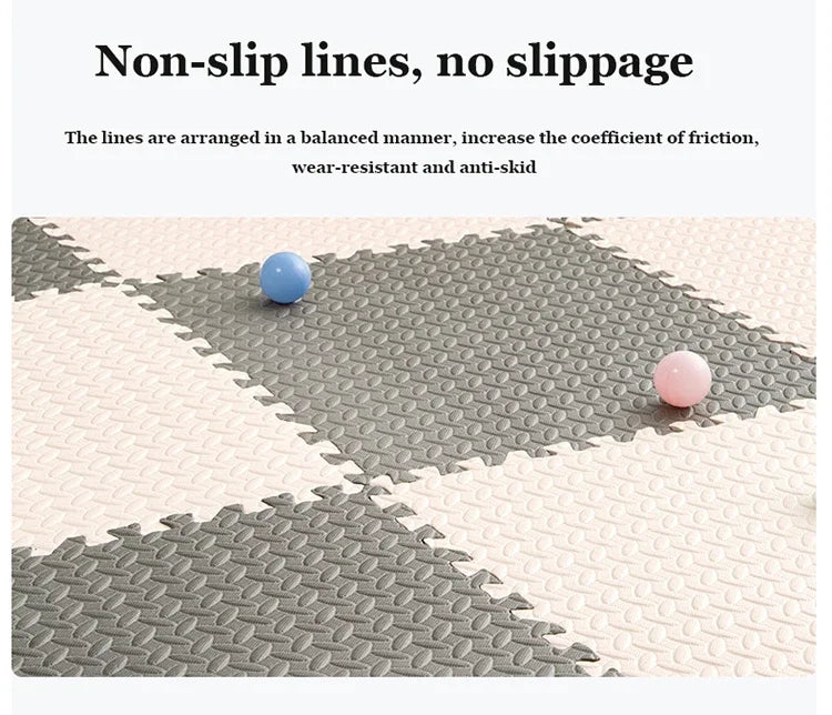 🧩 Baby Foam Puzzle Play Mat – Soft Educational Floor Carpet (8–16pcs, 30×1cm)