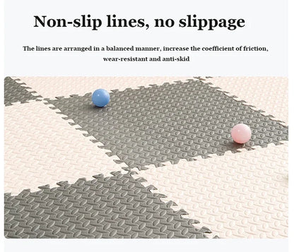 🧩 Baby Foam Puzzle Play Mat – Soft Educational Floor Carpet (8–16pcs, 30×1cm)