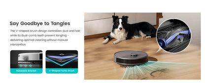 Lefant M3 Max Smart Robot Vacuum – 20000Pa LiDAR Cleaning for Pet Hair & Dust