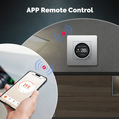 MOES Tuya ZigBee Smart Knob Thermostat – Compatible with Alexa & Google