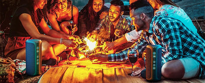 Ortizan X8 Pro 40W Portable Bluetooth Speaker | Waterproof & RGB Lights