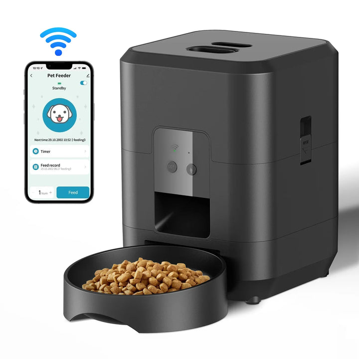 Smart Automatic Pet Feeder – Cat & Dog Food Dispenser