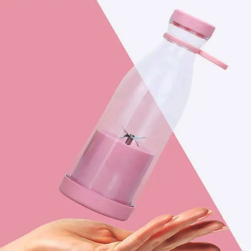 Portable USB Rechargeable Mini Blender – Handheld Fruit & Smoothie Maker