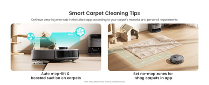 Lefant M3 Max Smart Robot Vacuum – 20000Pa LiDAR Cleaning for Pet Hair & Dust